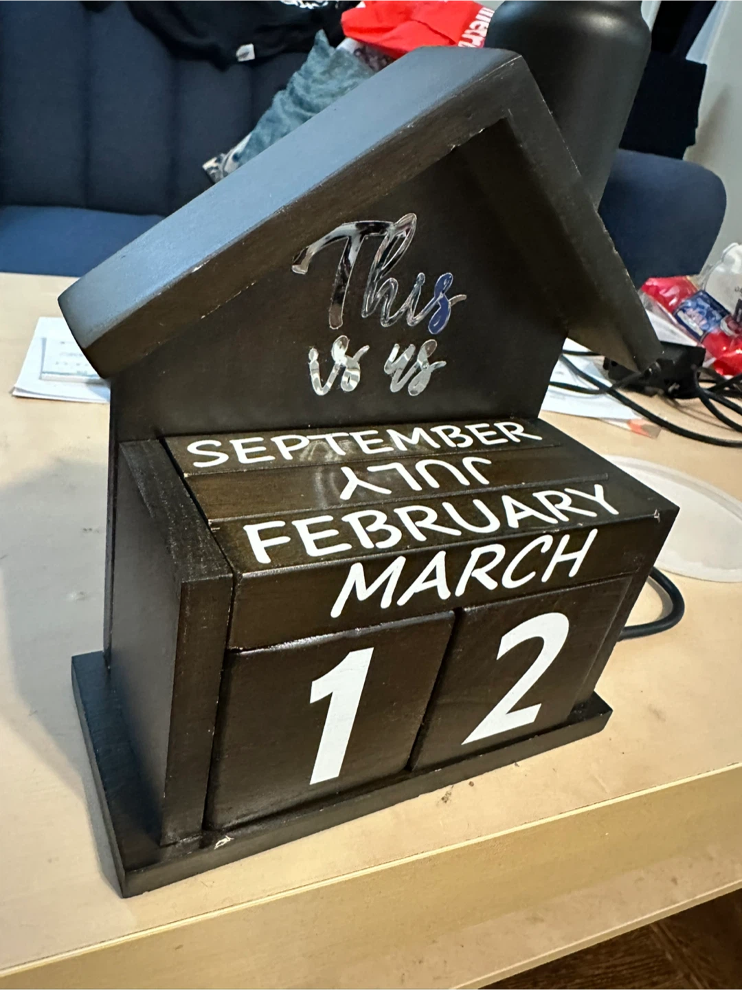 Wooden Perpetual Calendar - photo 2