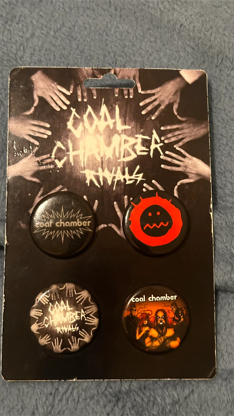 Coal Chamber Rivals Set of 4 Pins