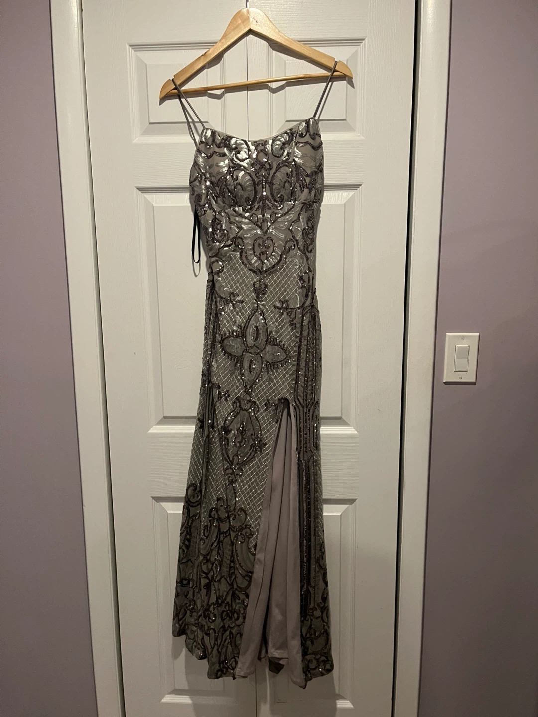 Sequin Embellished Gown - photo 4