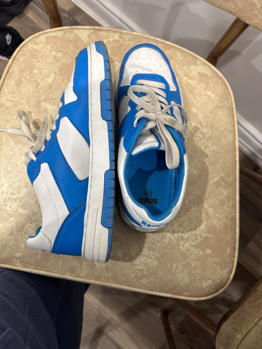 Bench Blue and White Sneakers Size 39 - photo 2