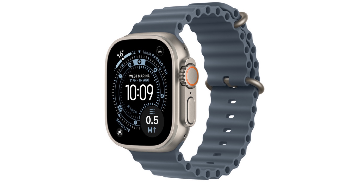 Apple Watch Ultra 3 Ocean Band Titanium,Adjustable loop - photo 3