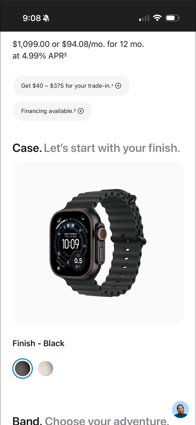 Apple Watch Ultra 3 Ocean Band Titanium,Adjustable loop - photo 4