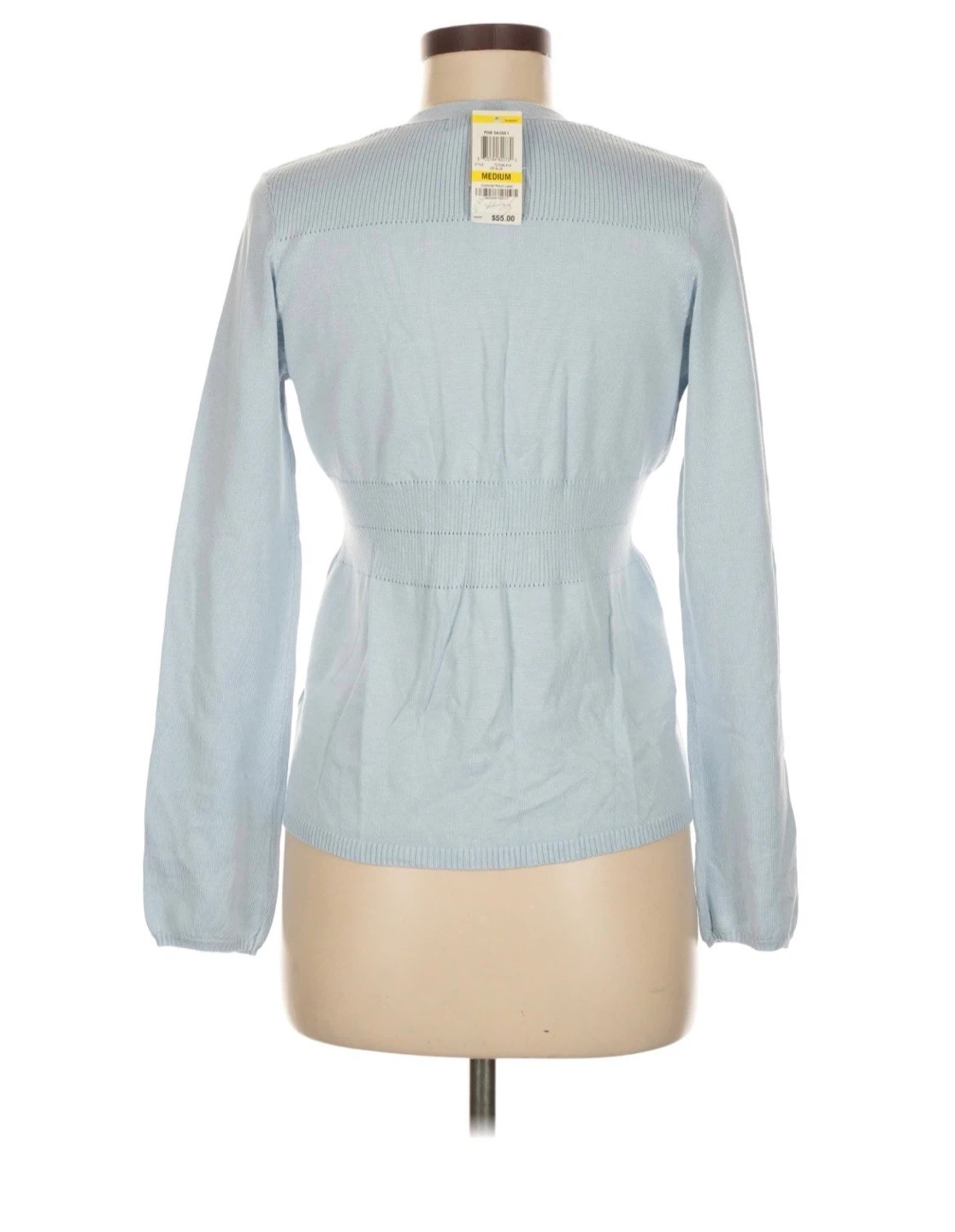 Charter Club  Blue Cardigan Sweater - photo 2