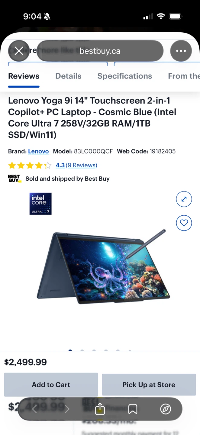 Lenovo Yoga 9i 14" Touchscreen 2-in-1 Laptop - photo 3