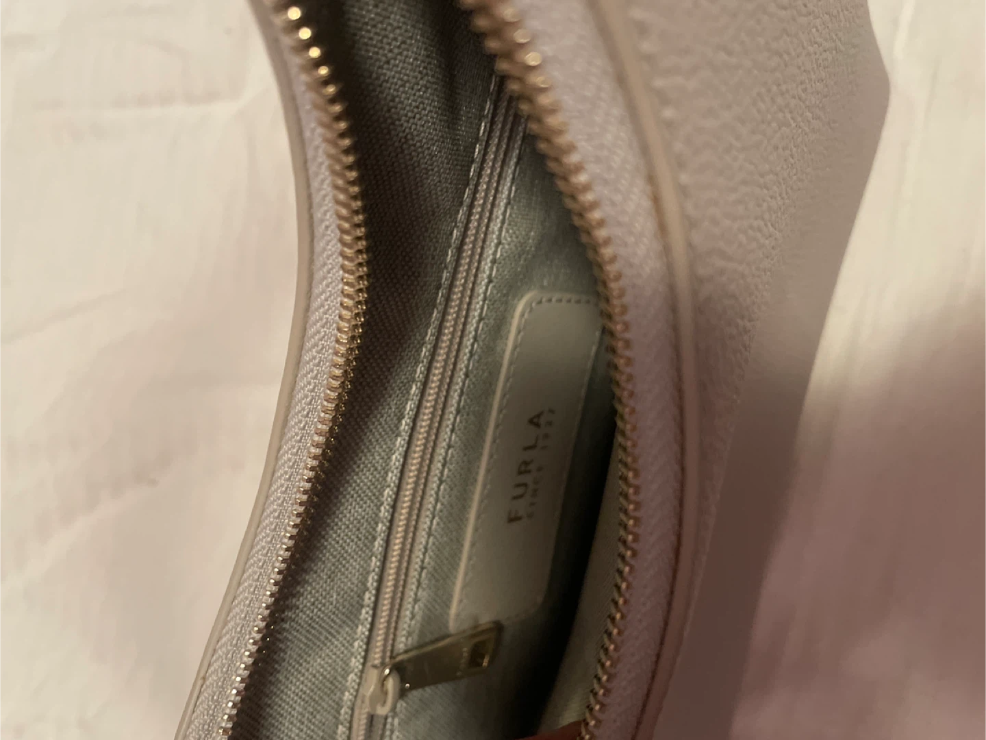 Furla Grey Leather Shoulder Bag - photo 4