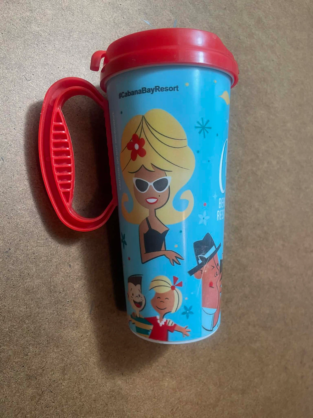 Universal Cabana Bay Beach Resort Souvenir Cup