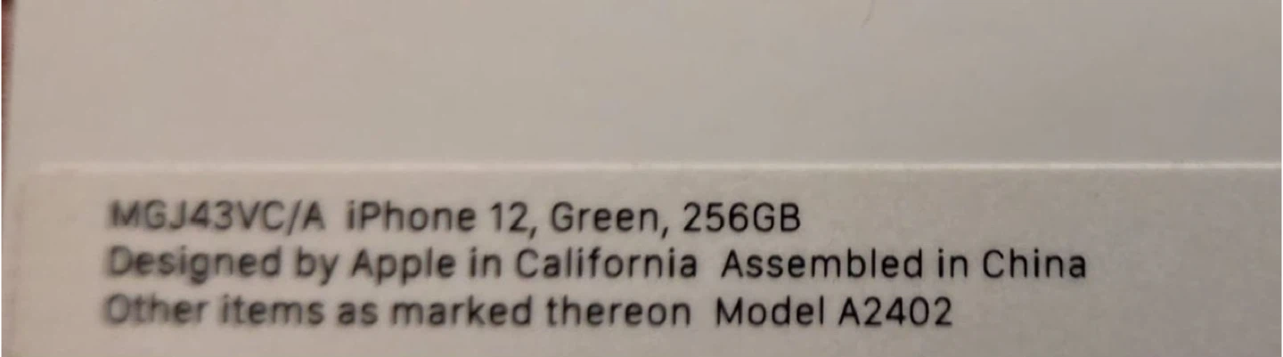 Apple iPhone 12 Green 256GB - photo 3