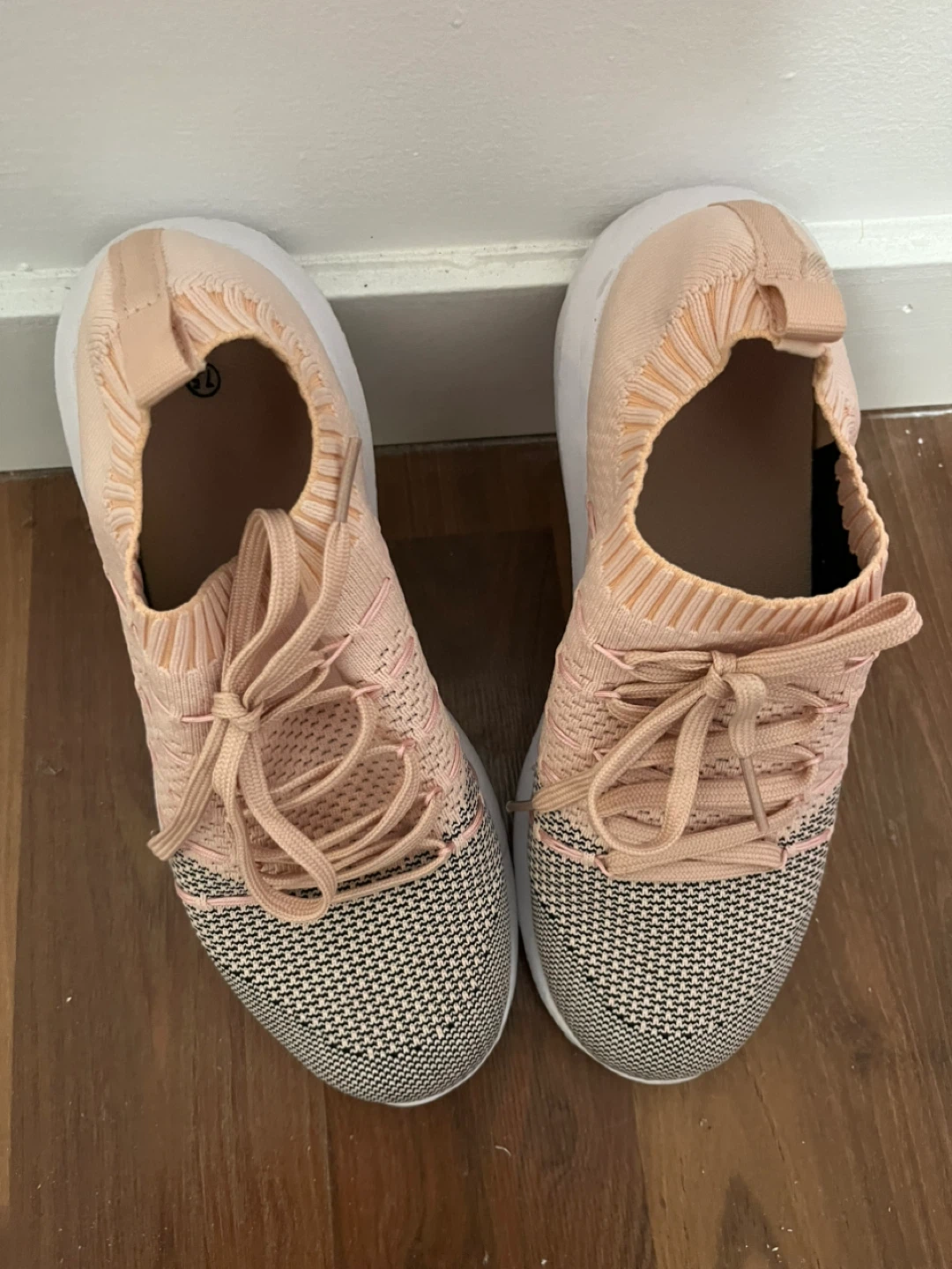 Pink Knit Sneakers Size 7.5 - photo 3