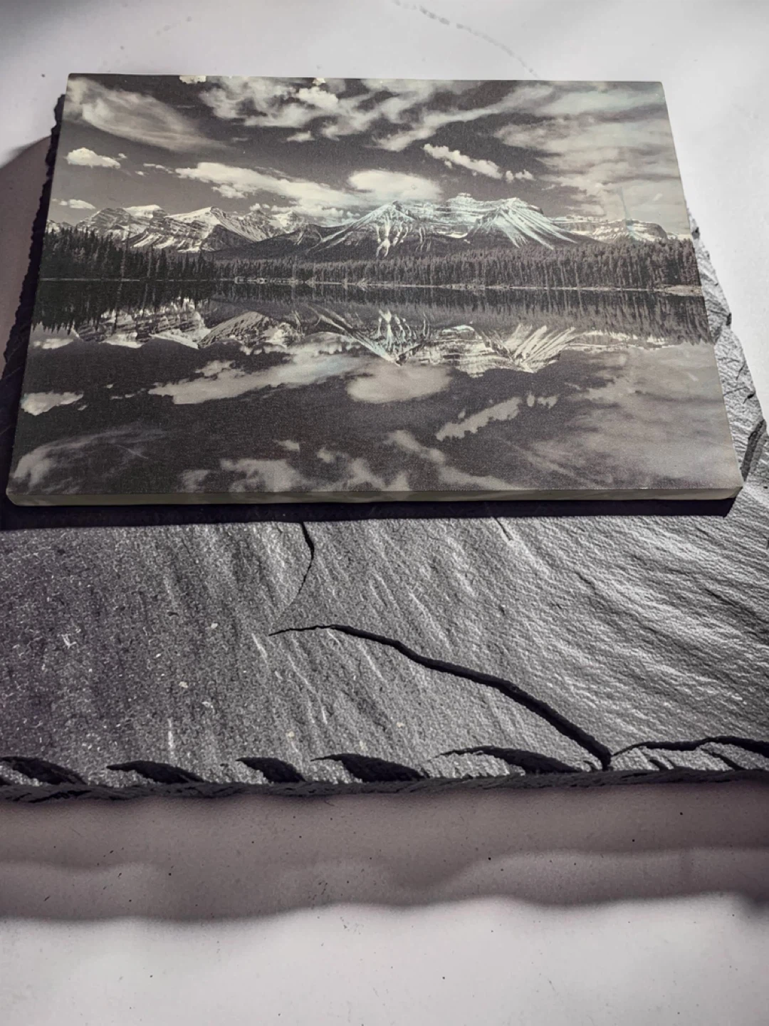 Framed Mountain Landscape Picture