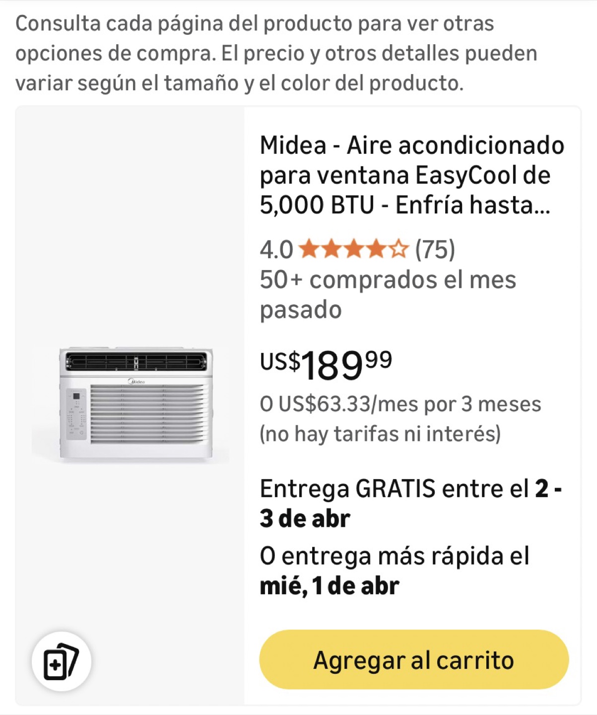 Midea Window Air Conditioner - photo 5