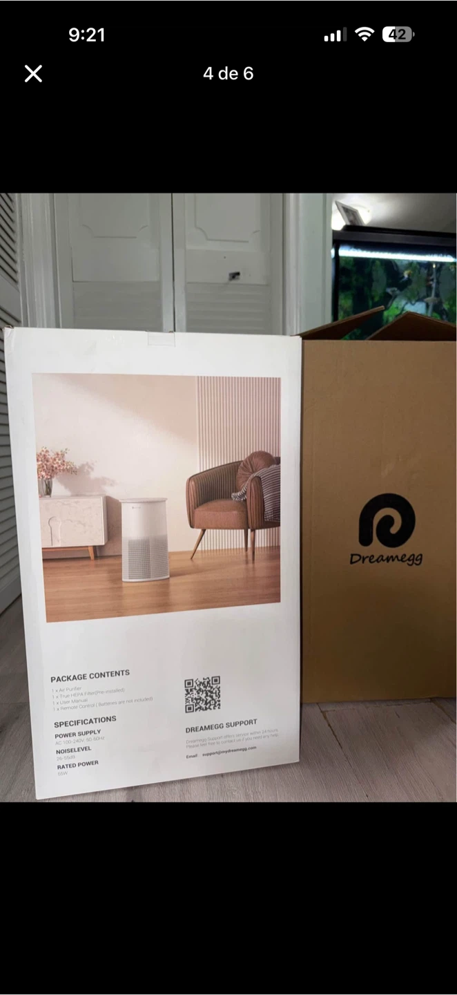 DreamEgg True HEPA Air Purifier TR-8200 - photo 4