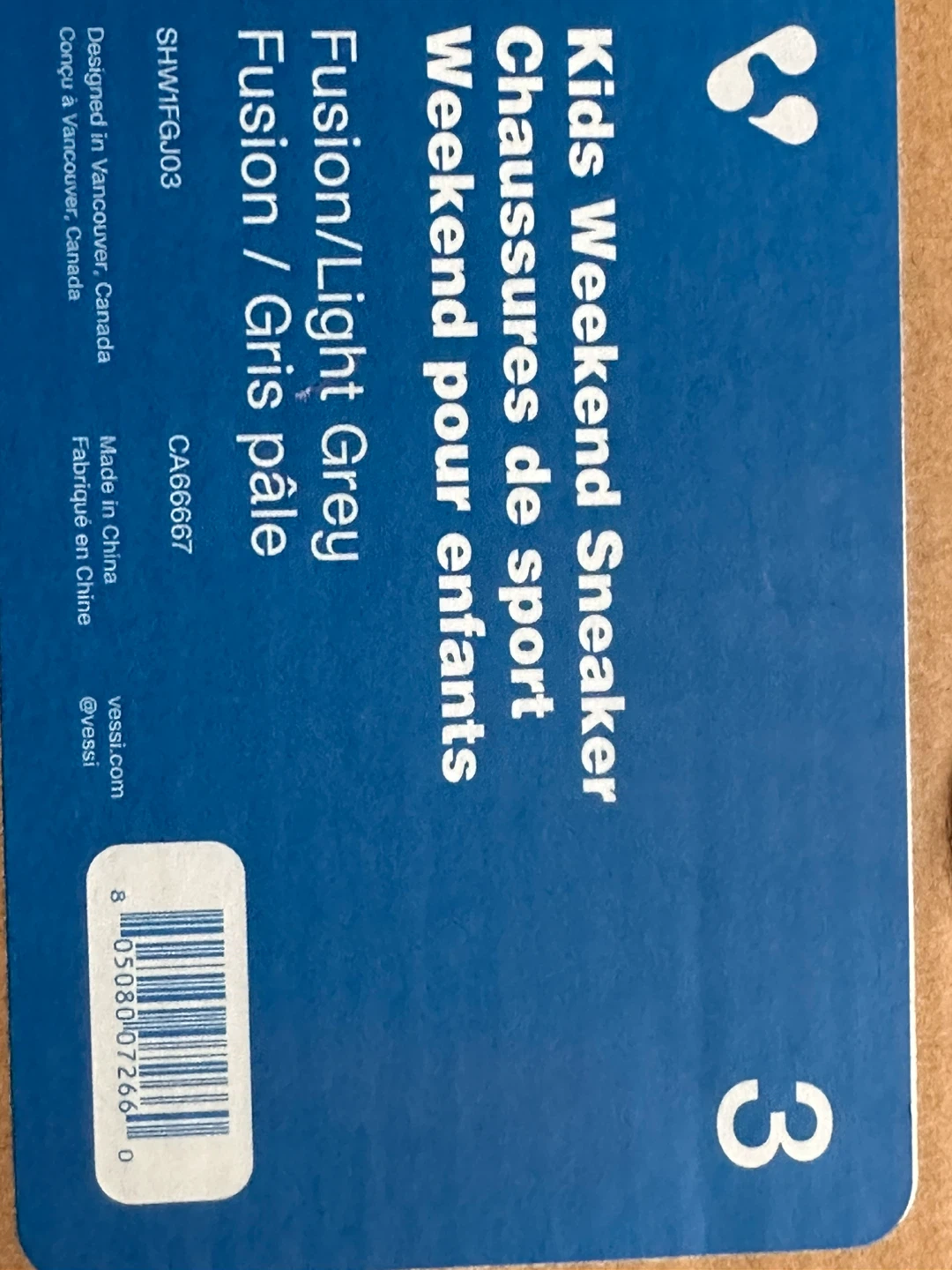 Vessi Kids Weekend Sneaker Size 3 - photo 3