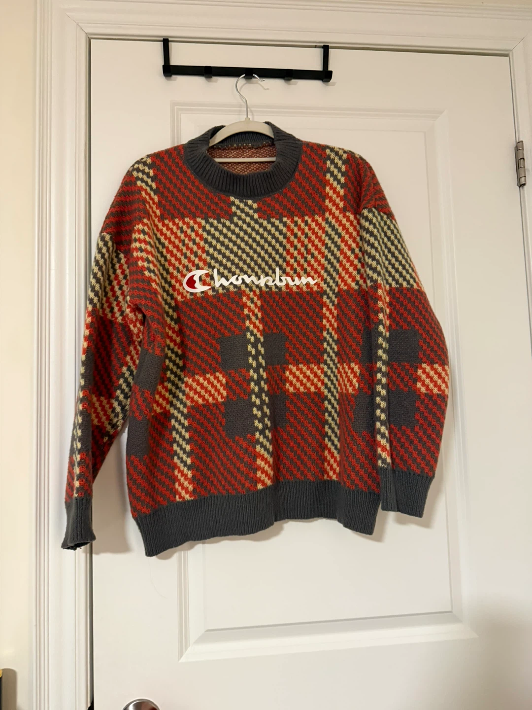 Champion Plaid Knit Sweater - photo 2