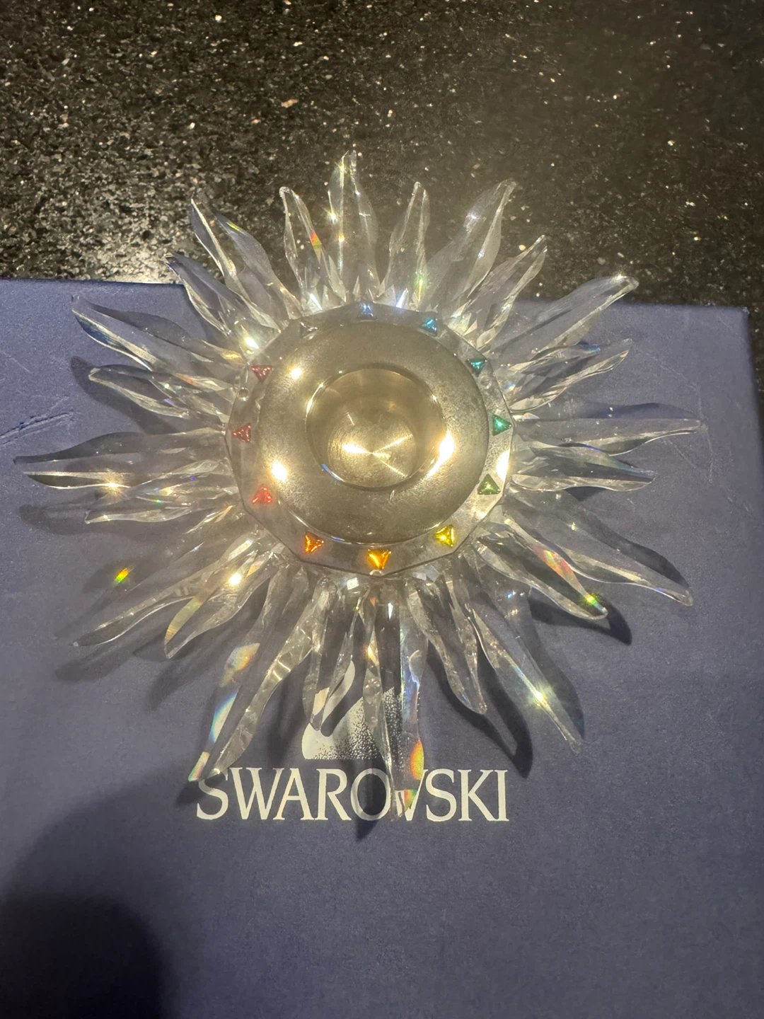 Swarovski Crystal Sun Candle Holder - photo 3