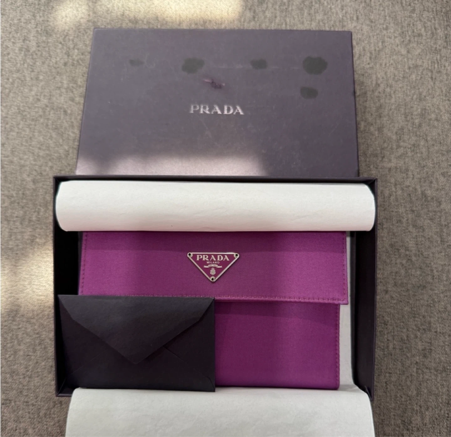 Prada Purple Tessuto  Wallet - photo 2