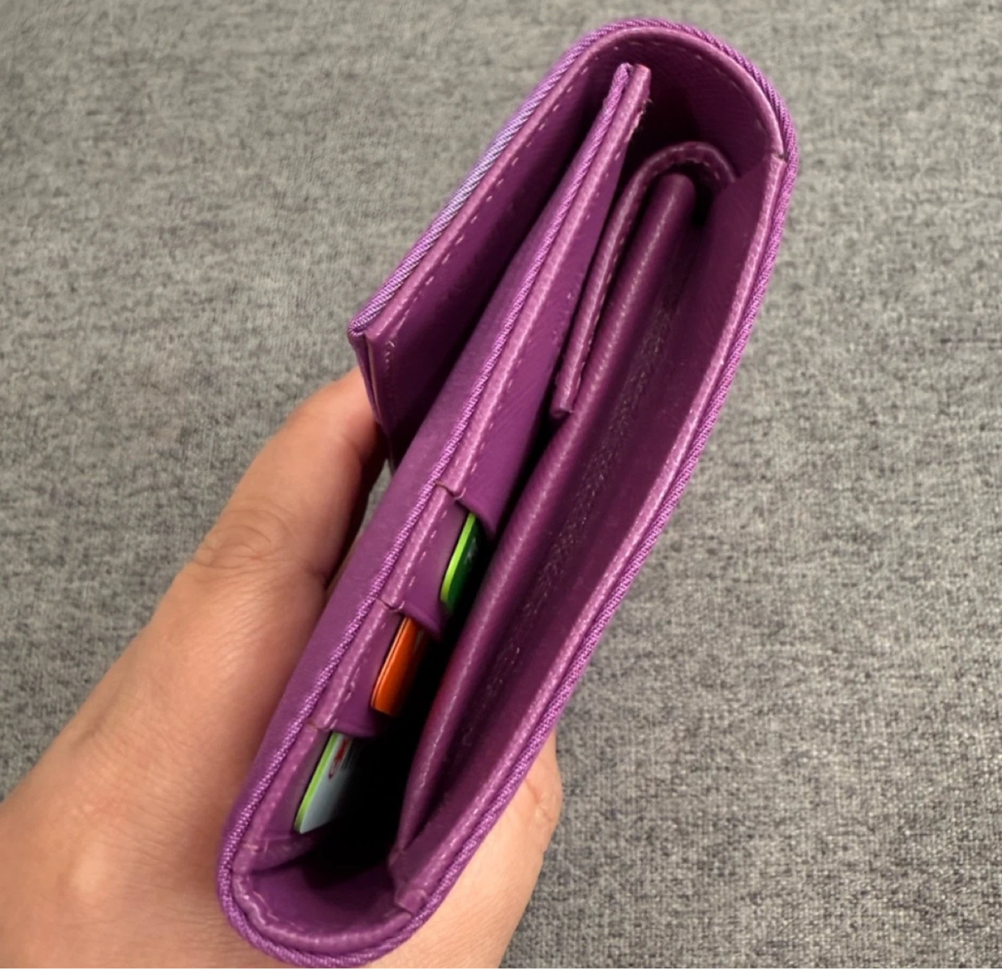 Prada Purple Tessuto  Wallet - photo 3