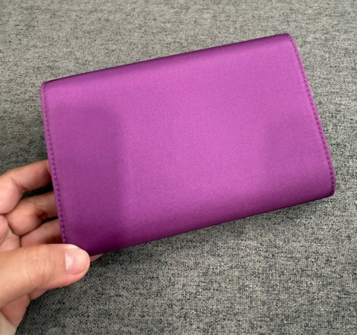Prada Purple Tessuto  Wallet - photo 5