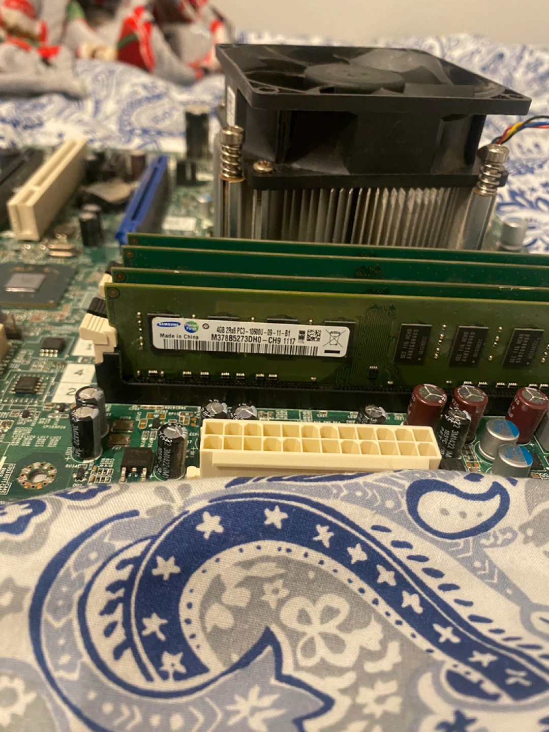 Dell Motherboard with CPU, RAM, cooler. Intel I7 3770k + 16 RAM - photo 5