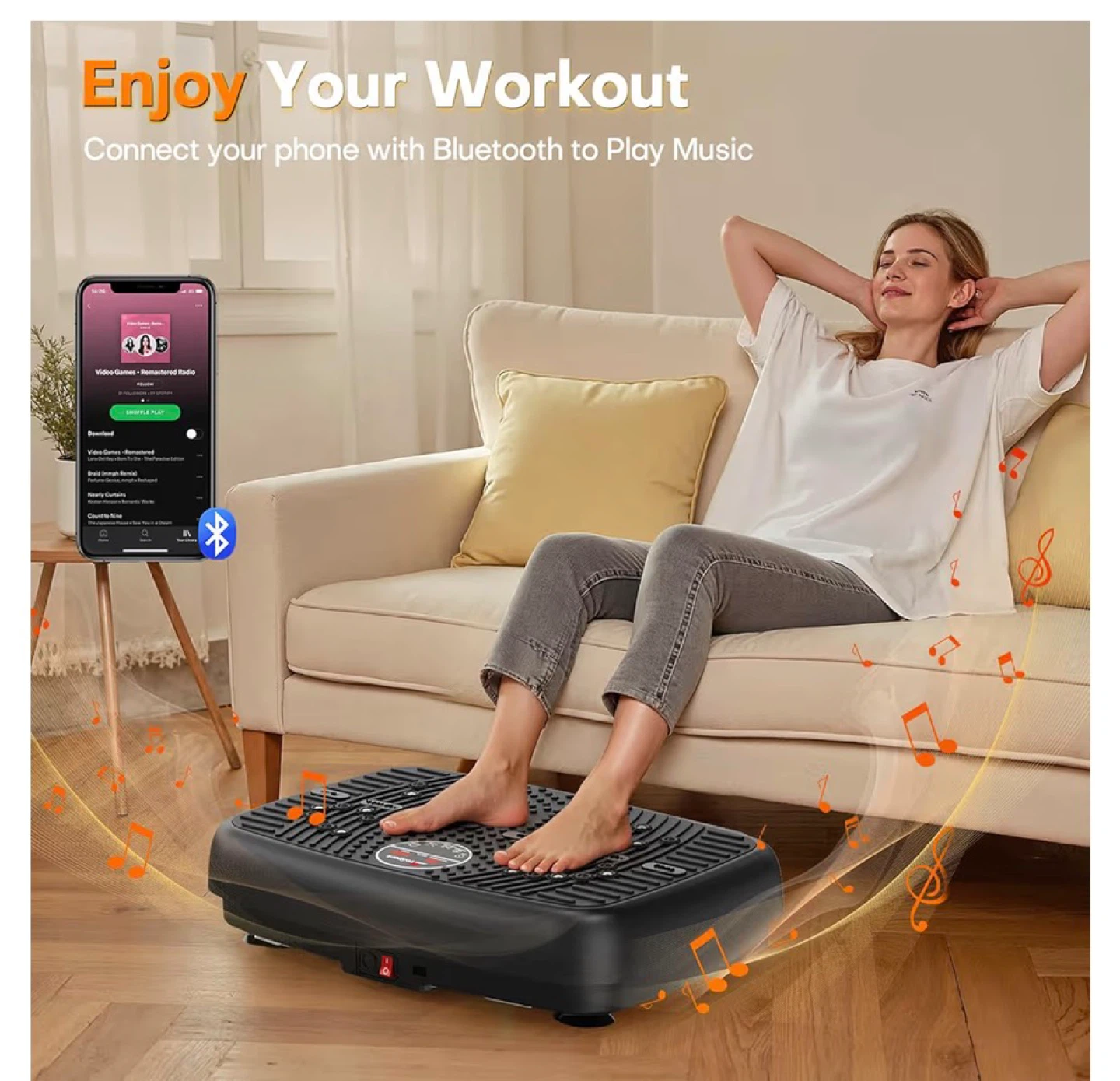 EvoSpark Vibration Plate Exercise Machine - photo 3