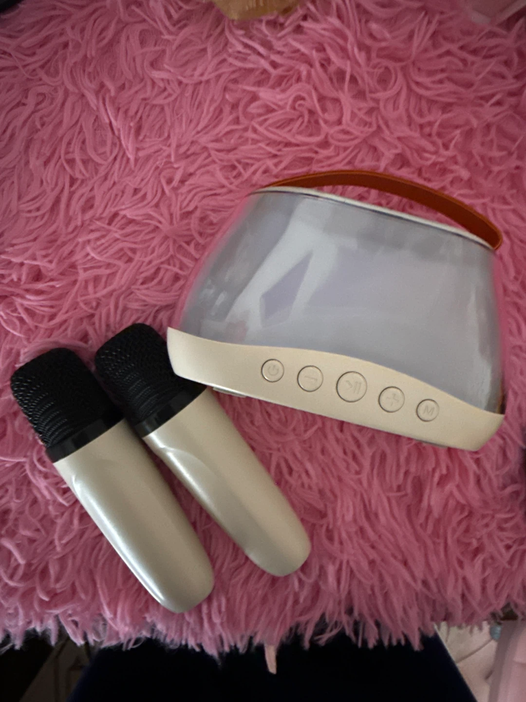 Wireless Karaoke Speaker with Colorful Set and Microphone - photo 2