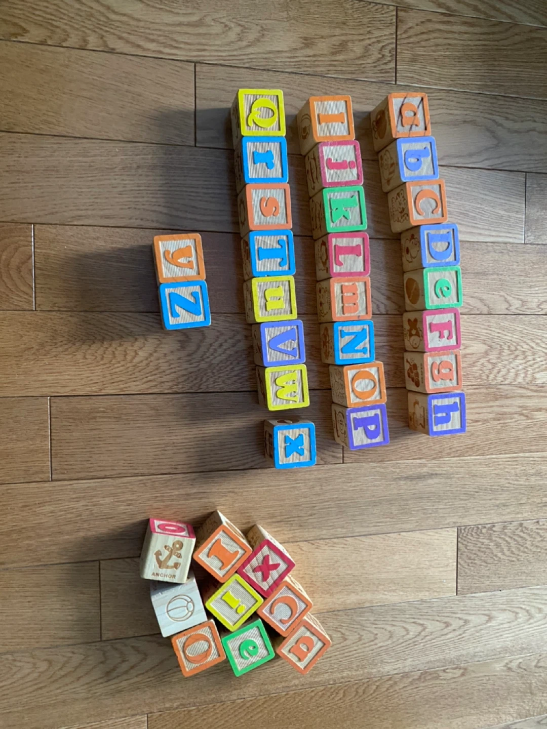 Wooden Alphabet Blocks - photo 2