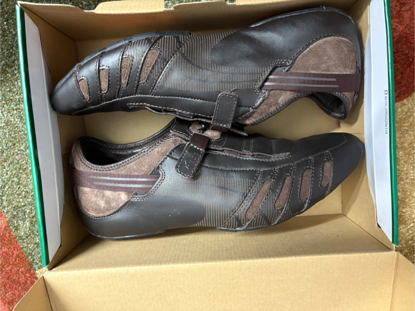 Brown Leather Puma Shoes