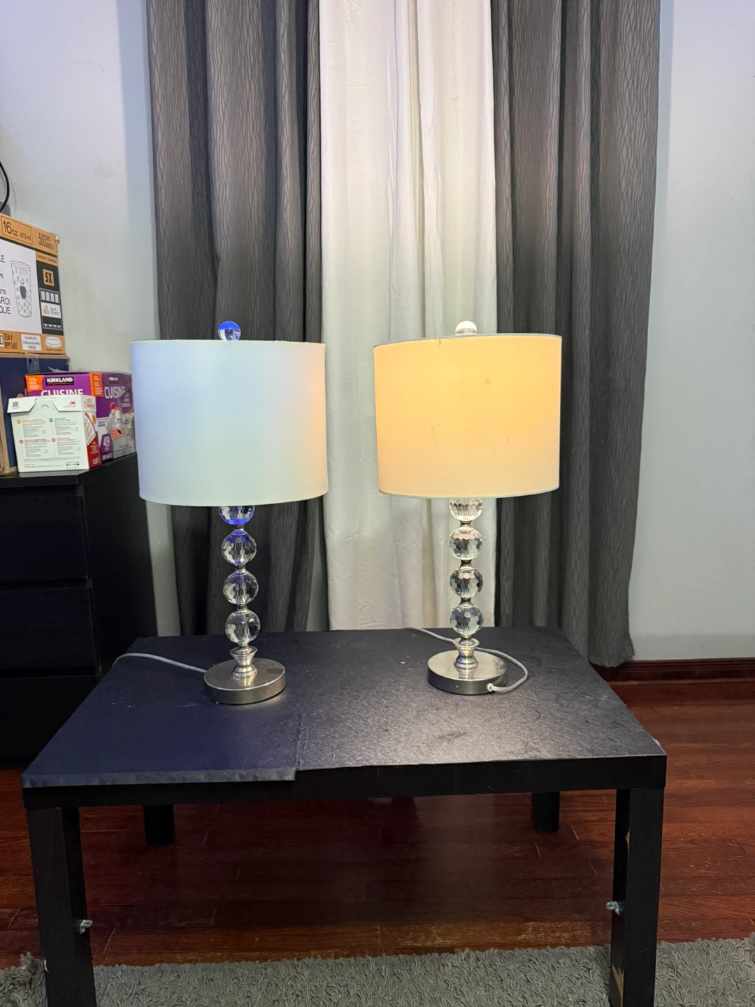 Crystal Beaded Table Lamp