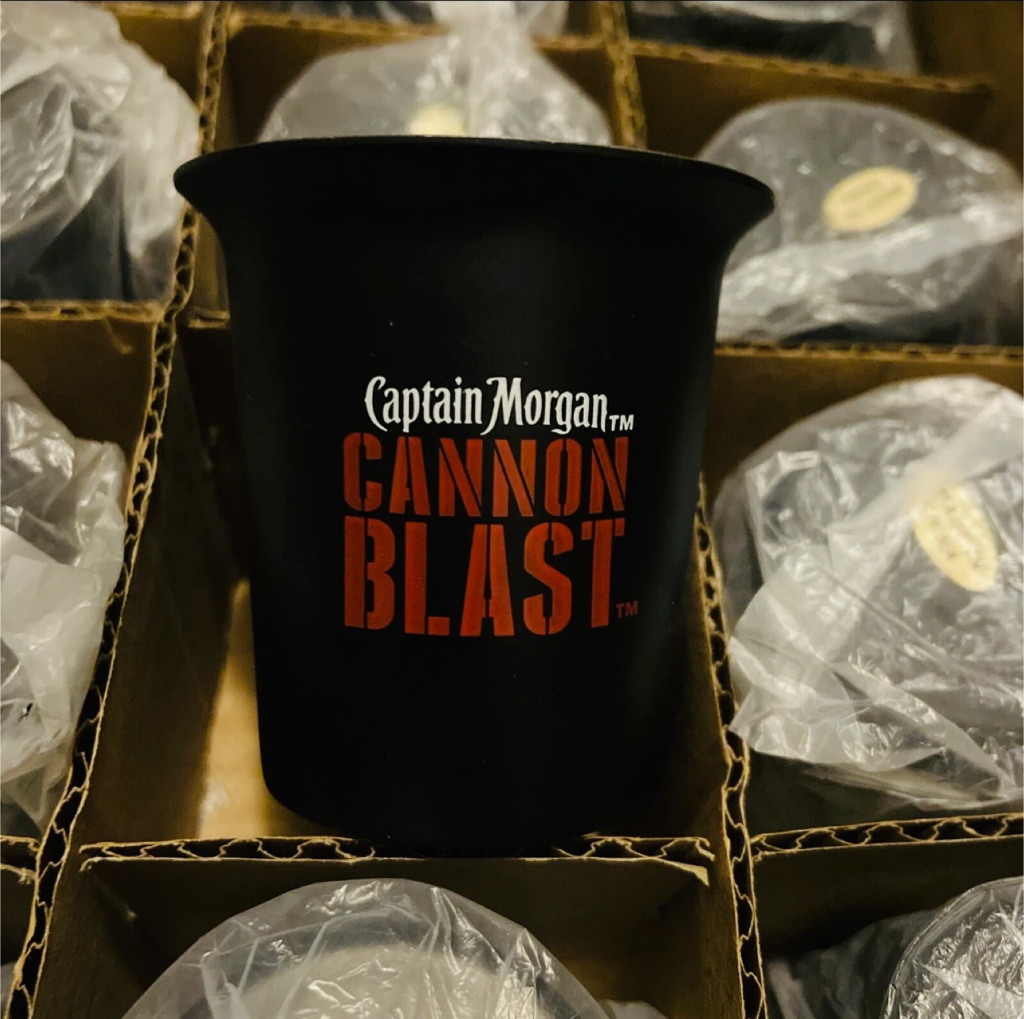 Captain Morgan Cannon Blast Shot Glass (24pcs)
