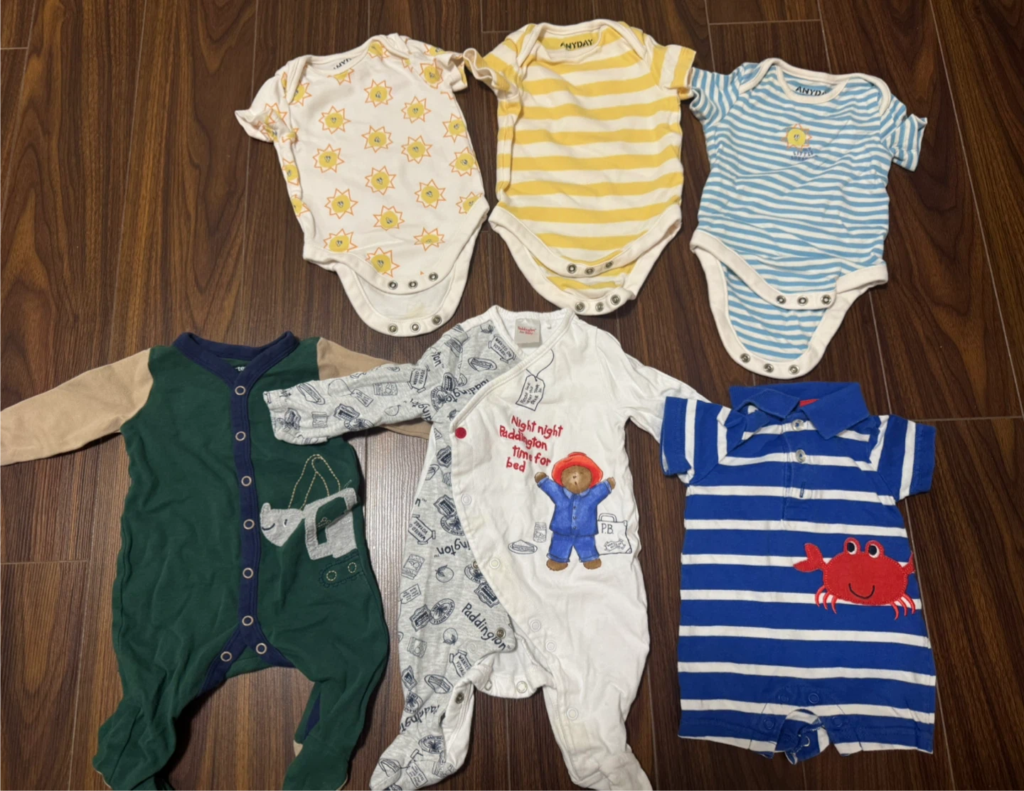 Baby Clothes Bundle - Bodysuits & Rompers