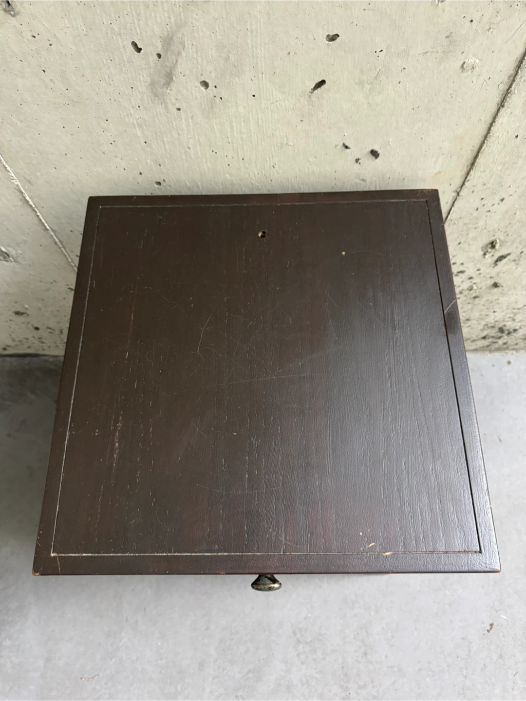 Wooden Brown Bedside Table - photo 4
