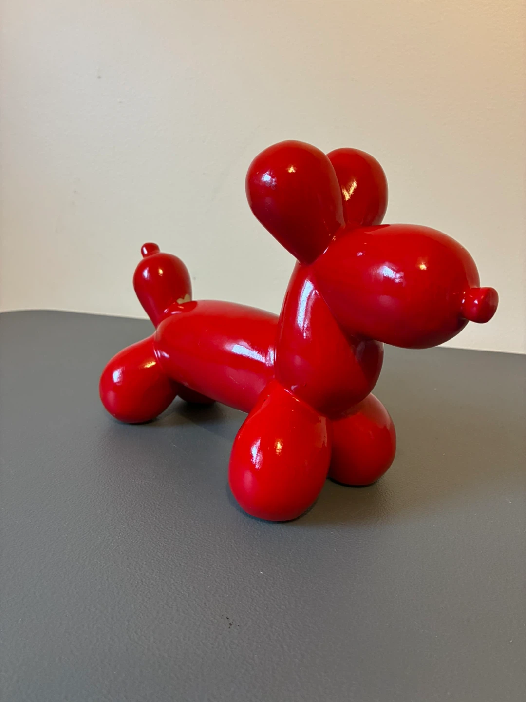 Red Balloon Dog Sculpture