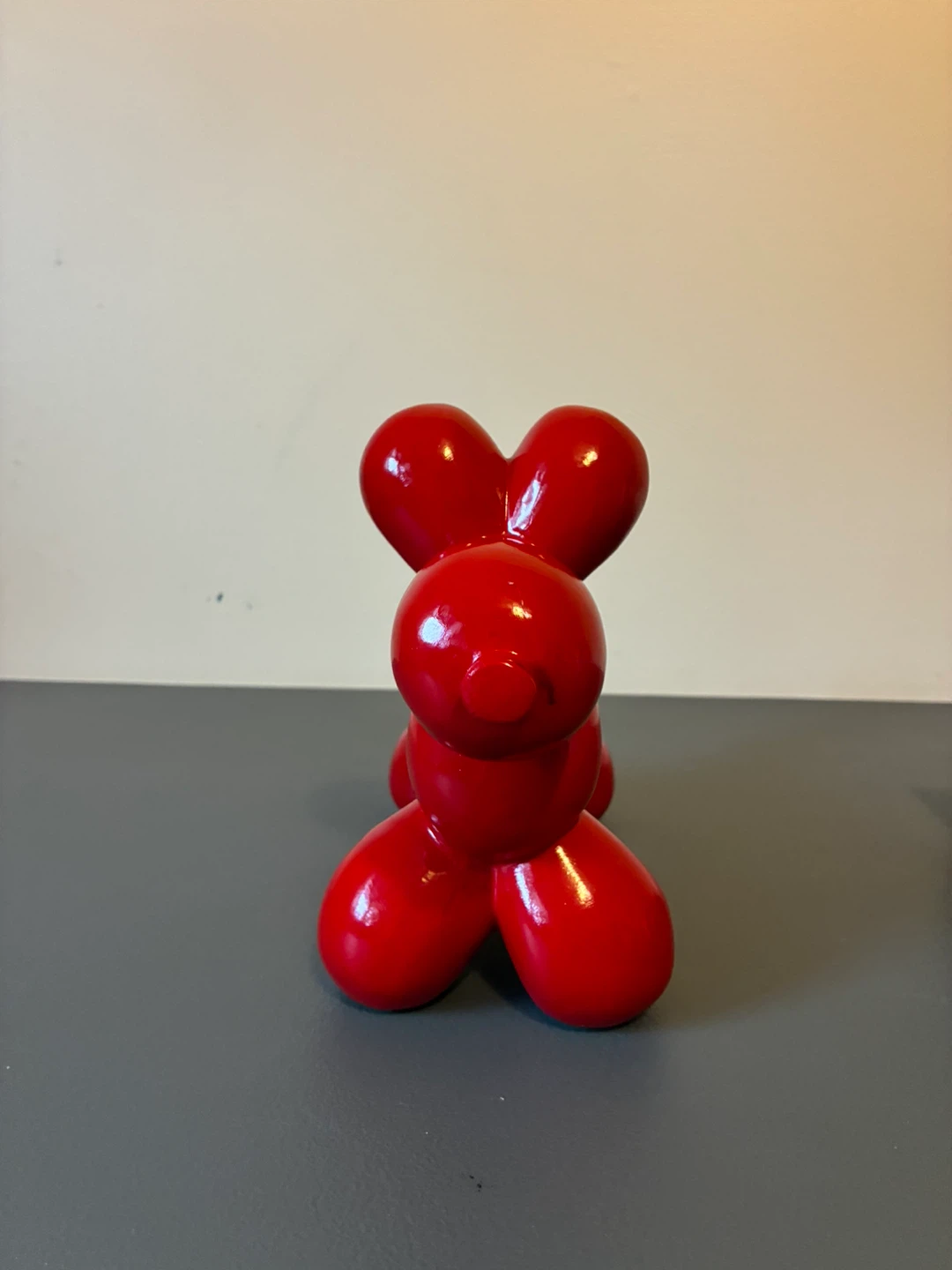 Red Balloon Dog Sculpture - photo 2