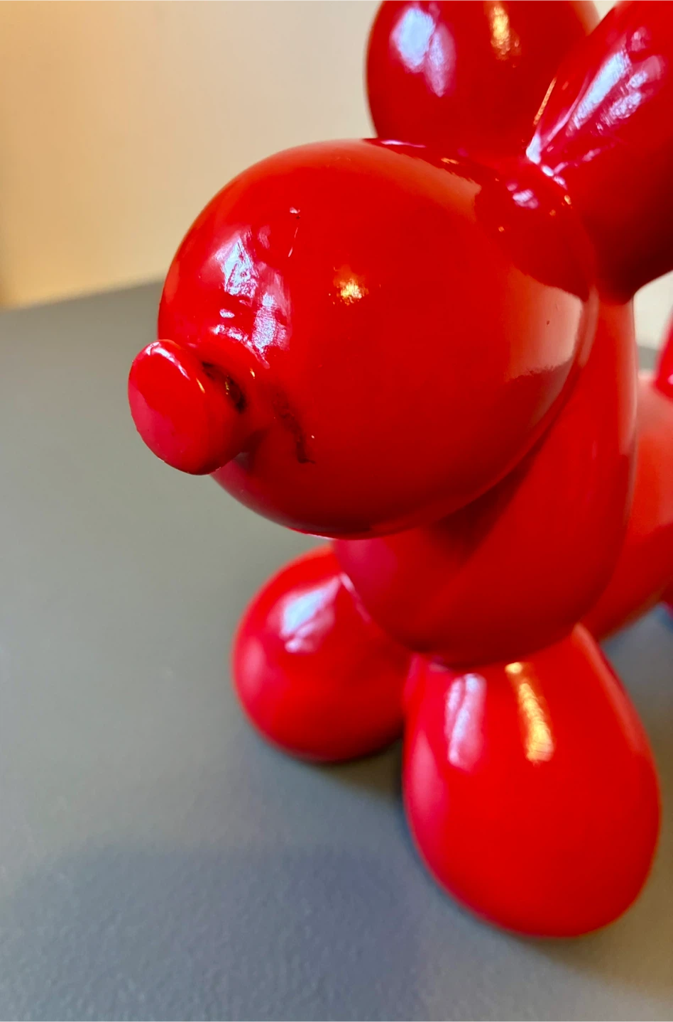 Red Balloon Dog Sculpture - photo 5