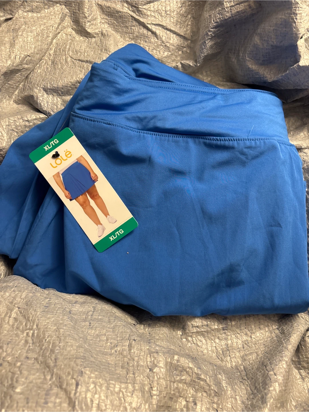 Lole Women's Blue Pleated Skort - XL/TG
