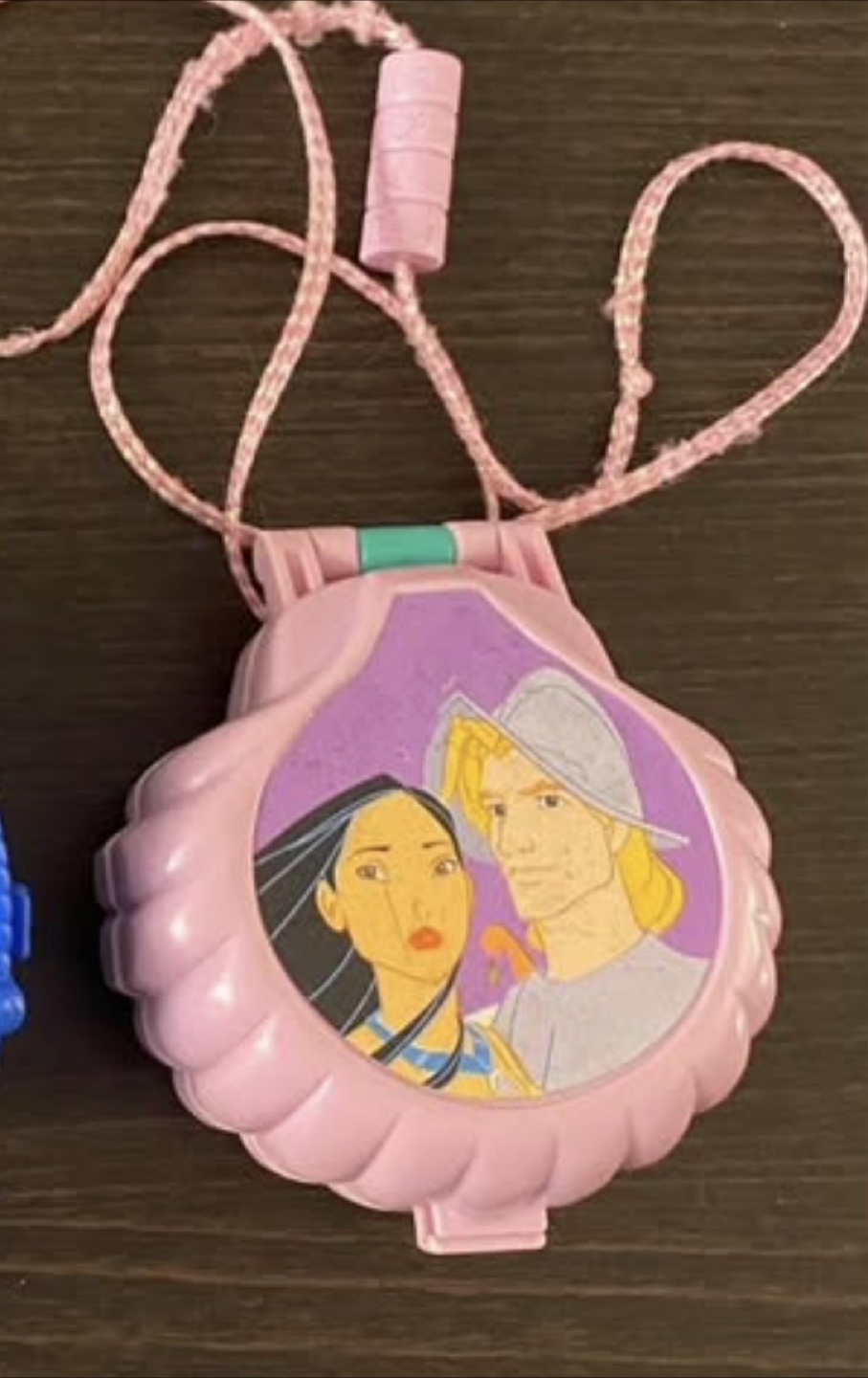 90s Disney Pocahontas Polly Pocket playset with figures