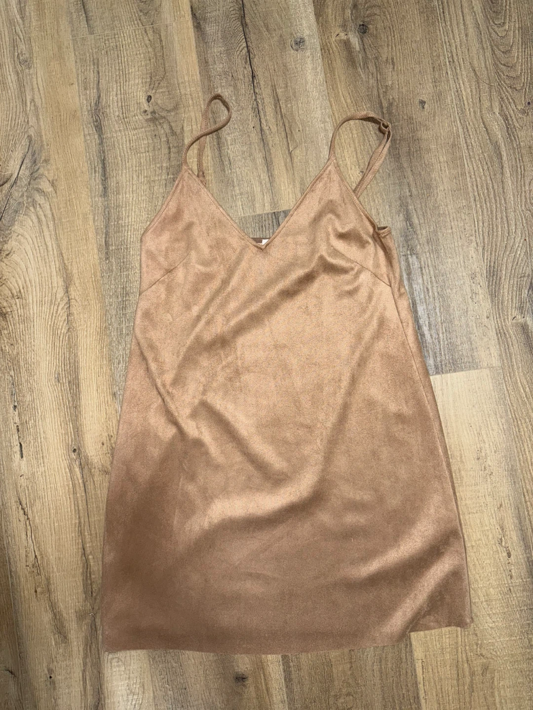 Wilfred Free Brown Suede Slip Dress - XS - photo 3