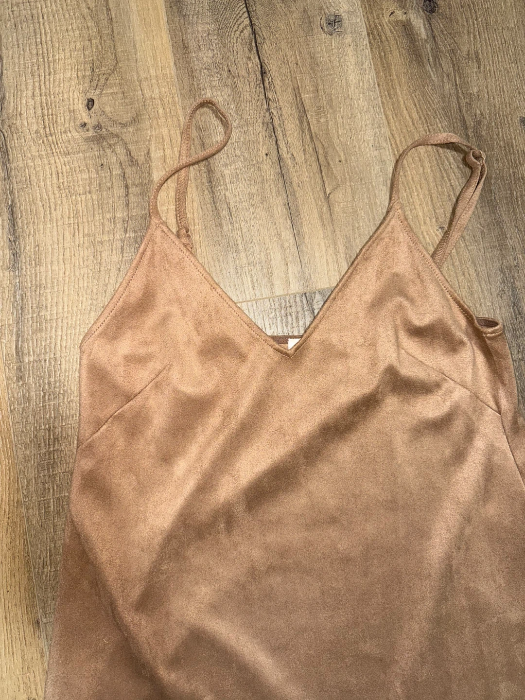 Wilfred Free Brown Suede Slip Dress - XS - photo 2