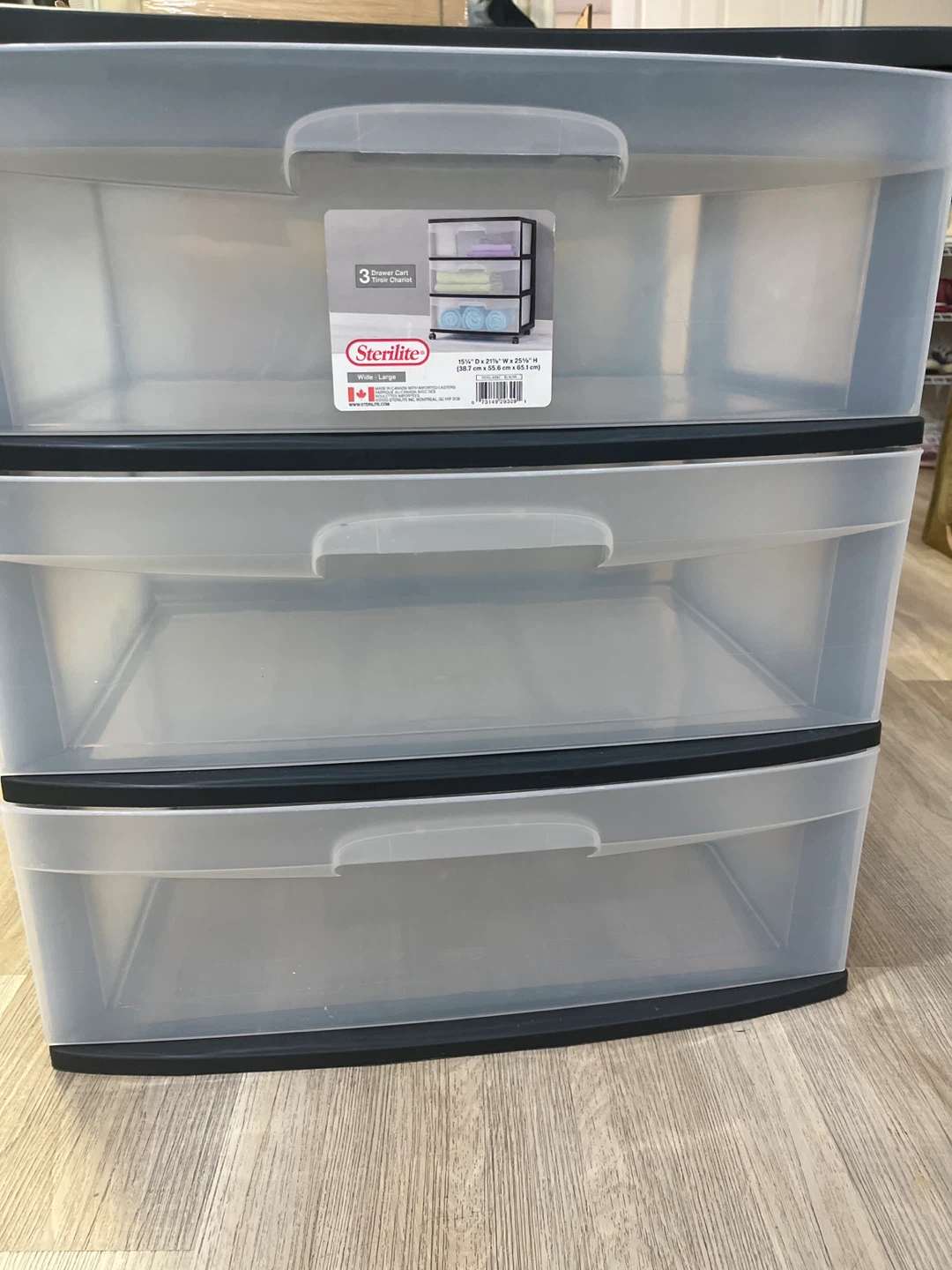 3-Drawer Storage Cart - photo 2