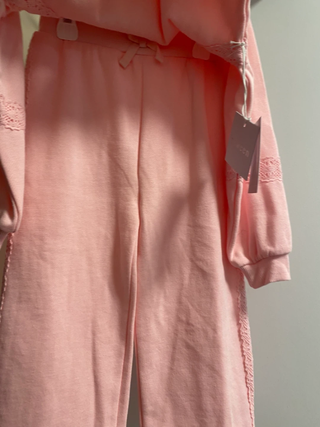 btween Pink 3-Piece Outfit Set with Bow - photo 4