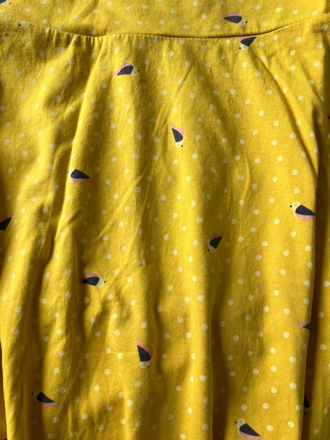 Yellow Patterned Women's Skirt - photo 2