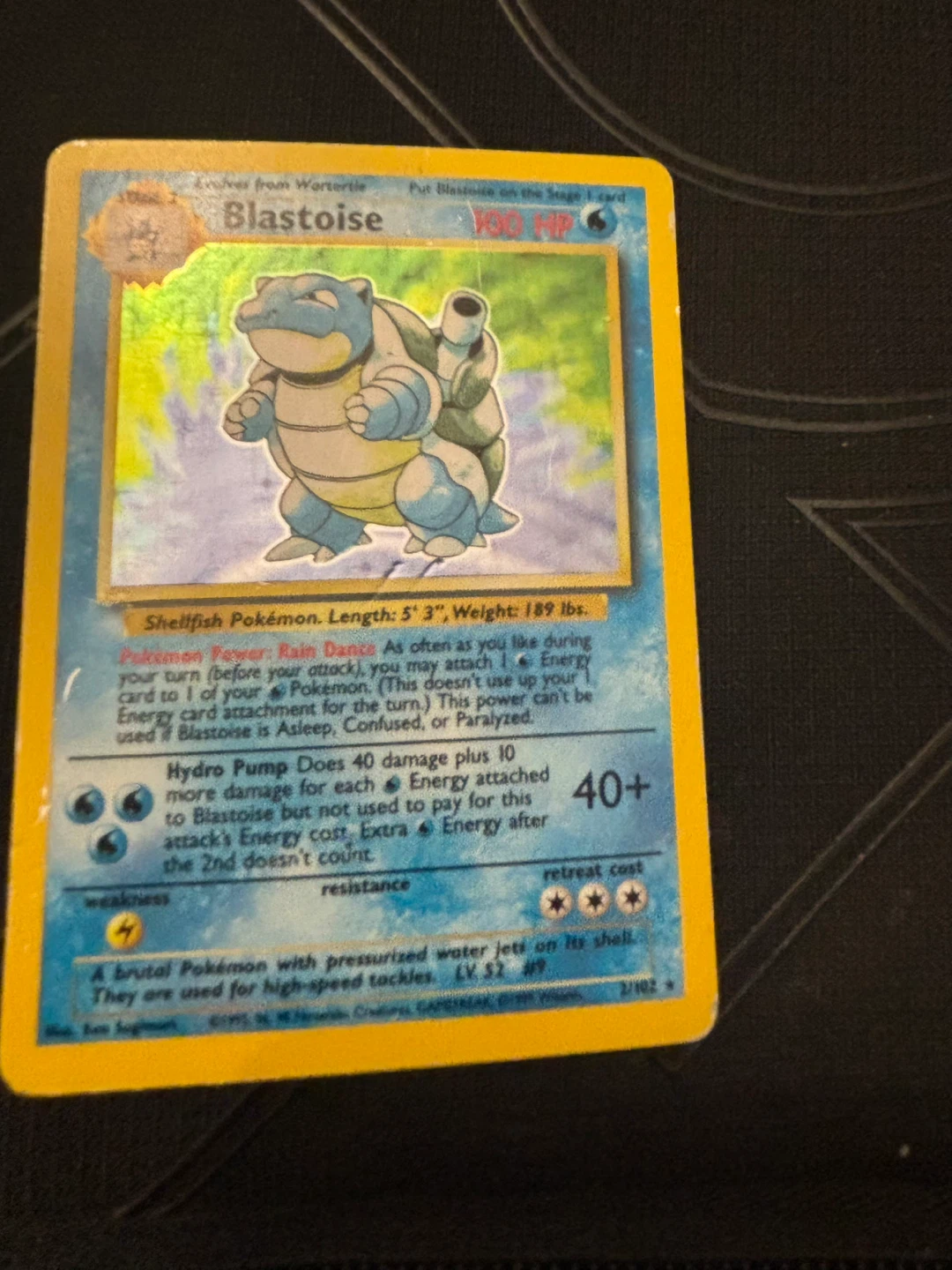 Blastoise Pokémon Card - photo 3