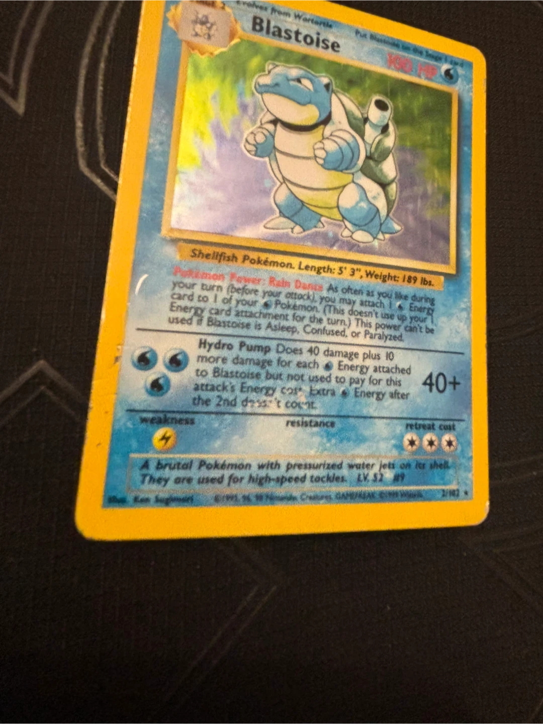 Blastoise Pokémon Card - photo 2