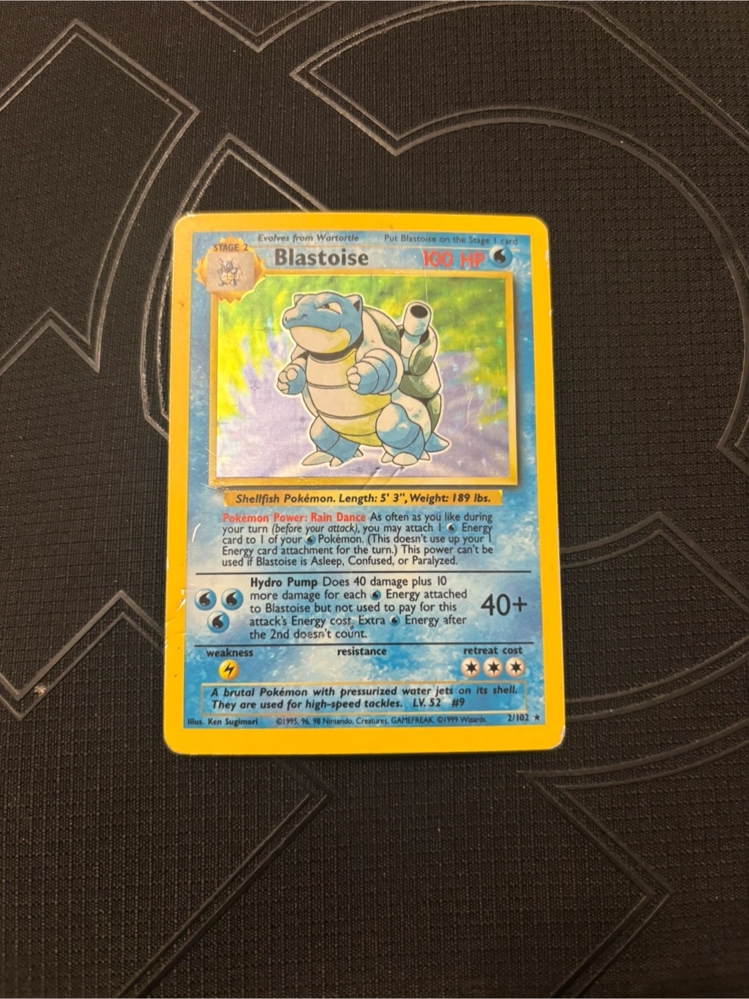 Blastoise Pokémon Card