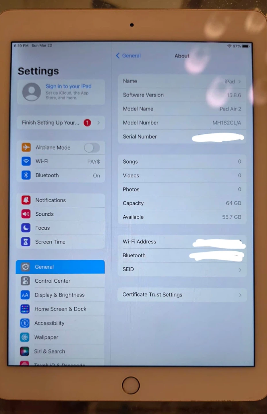 Apple iPad Air 2 - 64GB - Gold - photo 3