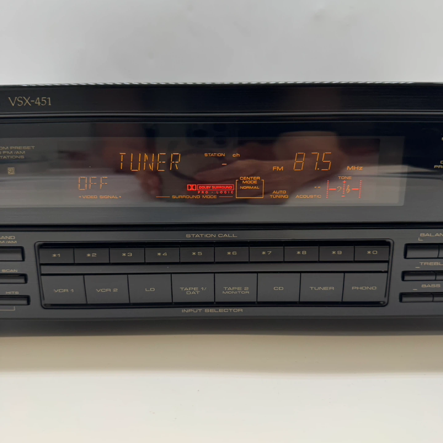 Pioneer VSX-451 Dolby ProLogic Stereo Receiver w/  RemoteWORKS - photo 3