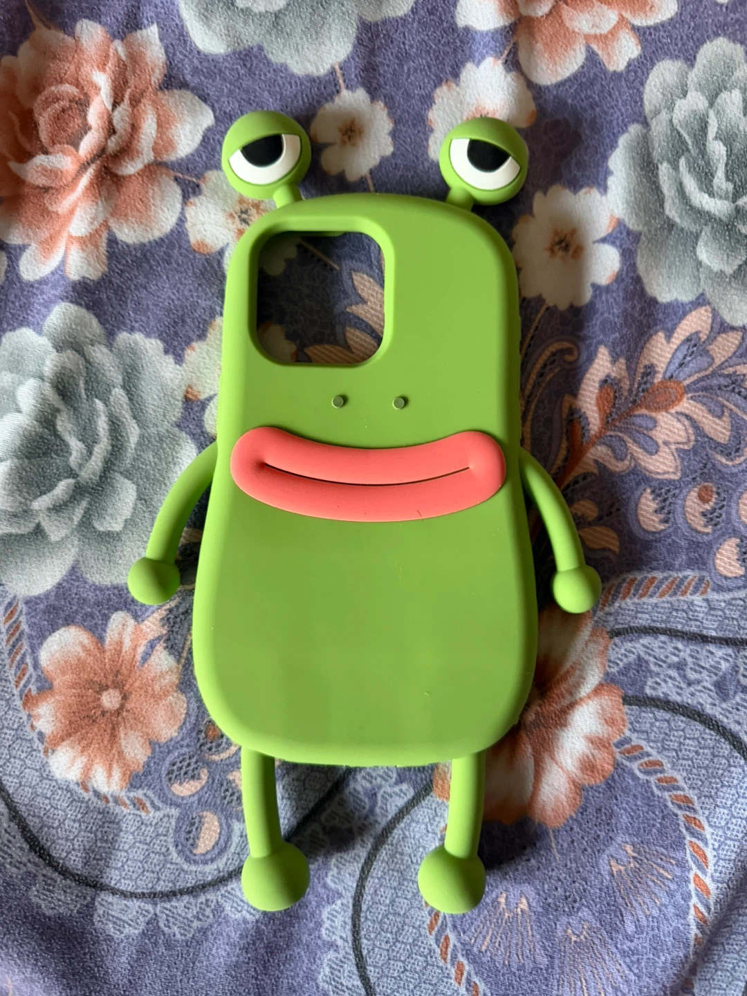 Green Frog Phone Case for iPhone 15 Pro Max