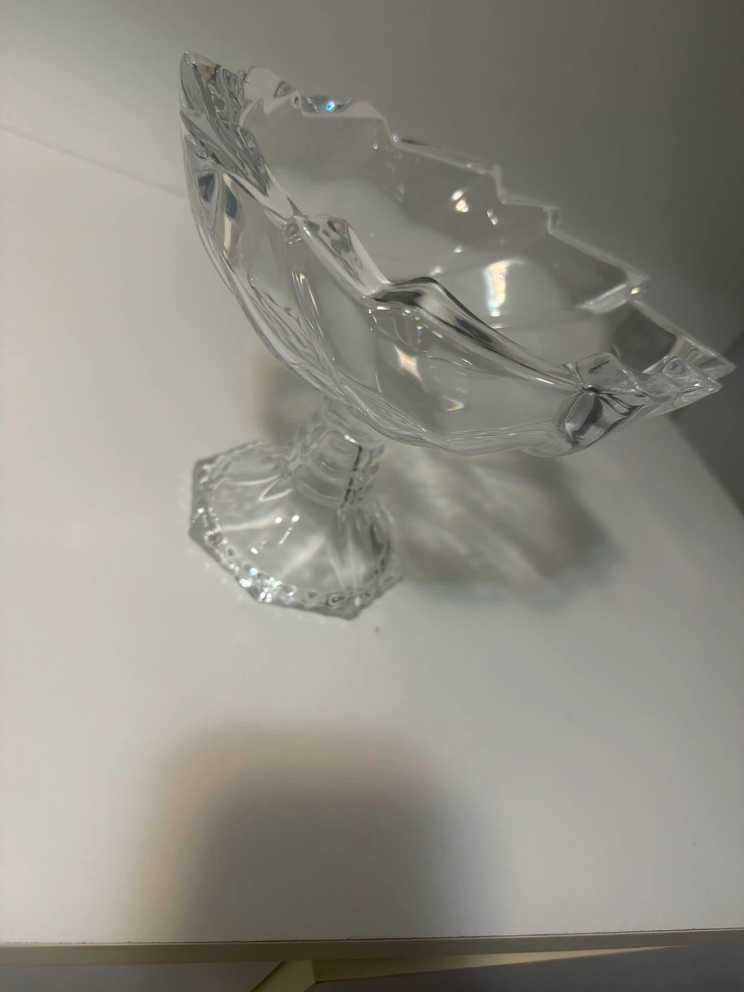 Clear Glass Footed Candy Dish - photo 2