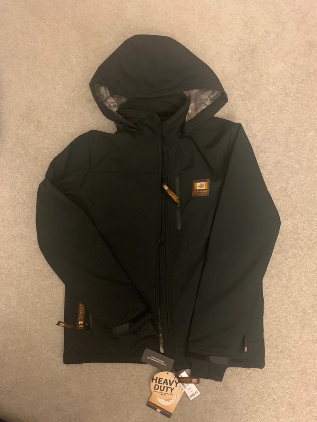 Canada Workgear Black Winter Jacket