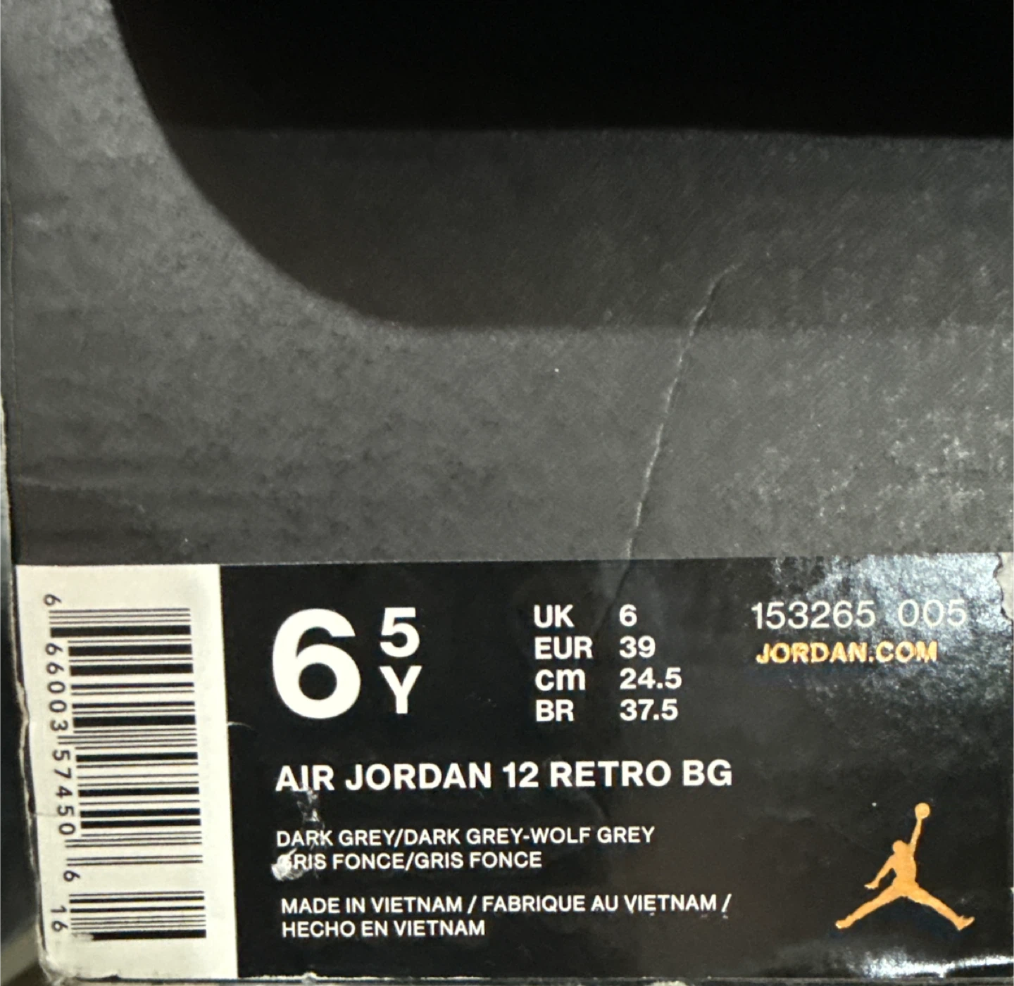 Air Jordan 12 Retro BG Shoes - photo 2