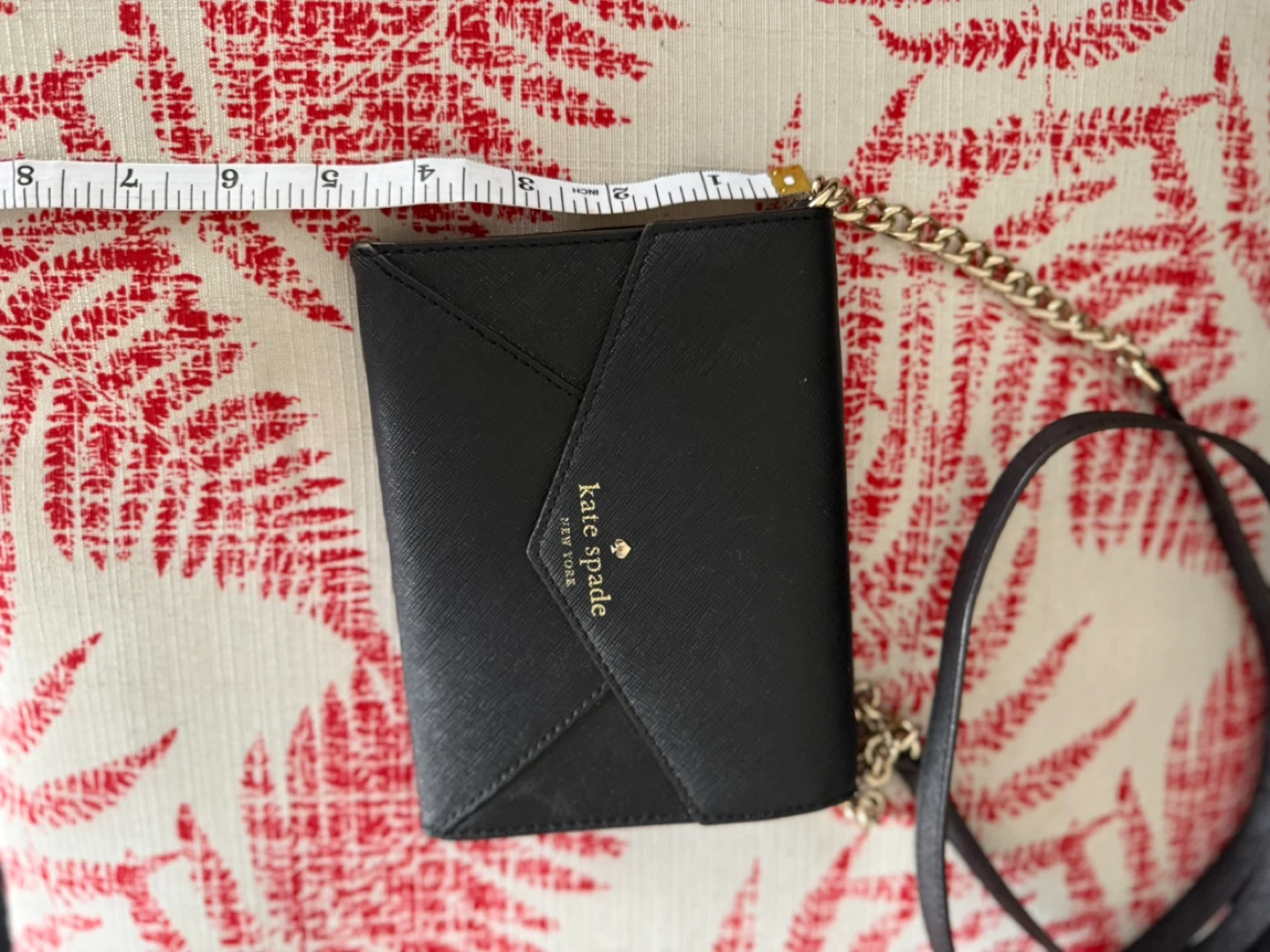 Kate Spade Black side bag with Chain - photo 3